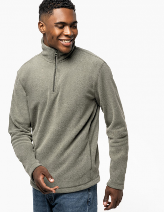 Polaire col zippé Homme