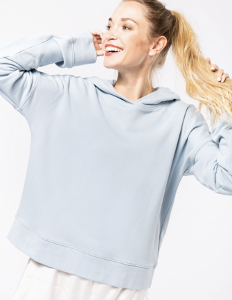 Sweat-shirt loose capuche...