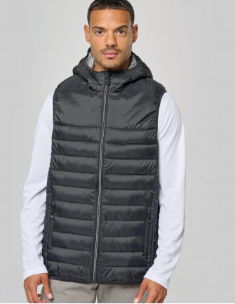 Bodywarmer à capuche
