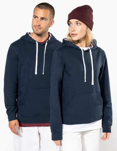 Sweat-shirt à capuche motifs Unisexe
