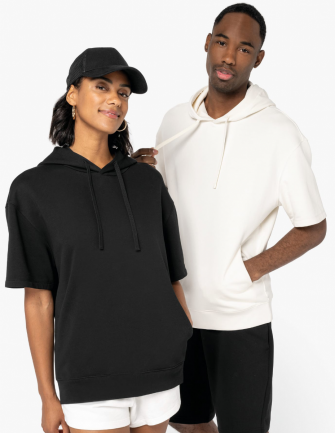 Sweat-shirt manches courtes...