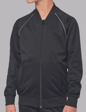 Veste de survêtement zippée...