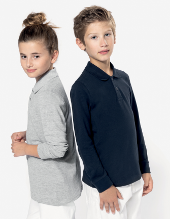 Polo manches longues Enfant