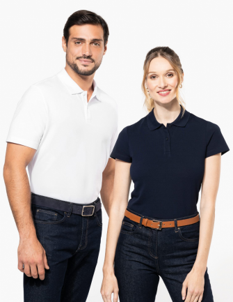Polo Supima® manches courtes