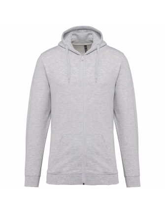 Sweat-shirt zippé capuche... 2