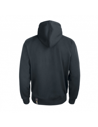 Sweat à capuche bi-matière 2