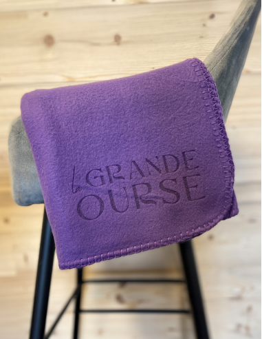 Plaid polaire avec housse