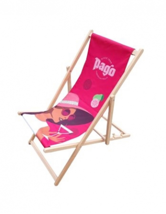 Transat bois publicitaire