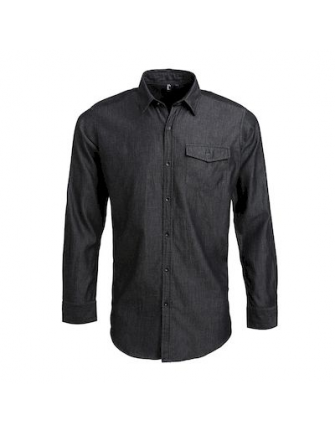 Chemise denim à coutures jeans 2