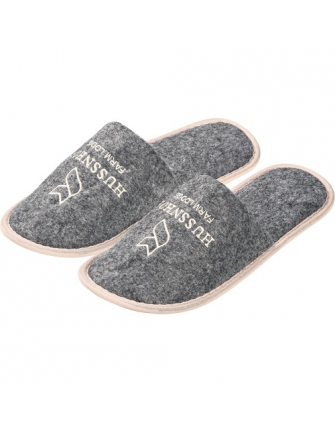 Chaussons d'hôtel en feutre 2