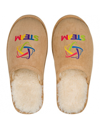 Chausson d'hôtel fourrés