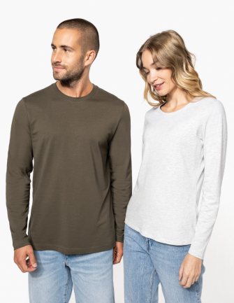 T-shirt col rond manches...