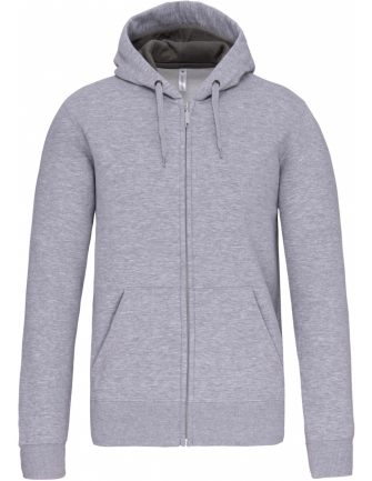 Sweat-shirt zippé capuche... 2