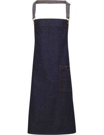 Tablier à bavette effet ciré 2