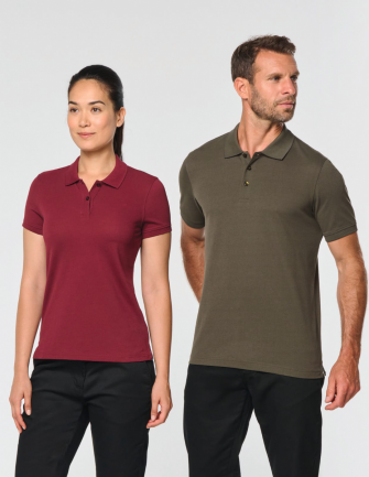 Polo antibactérien manches...