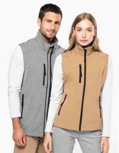 Bodywarmer softshell