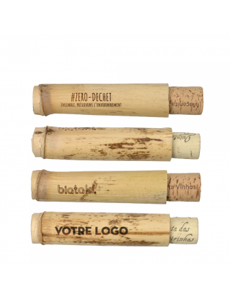 Cendrier de poche bambou et... 2