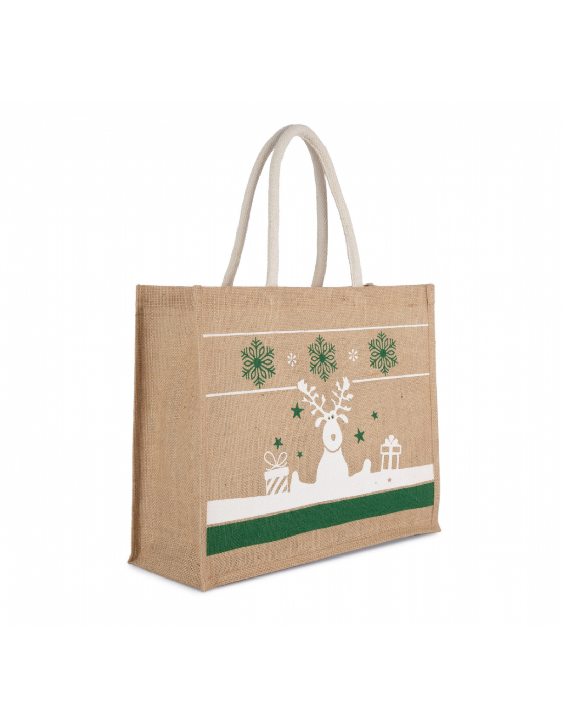 Sac shopping avec motifs de Noël Sac shopping avec motifs de Noël
