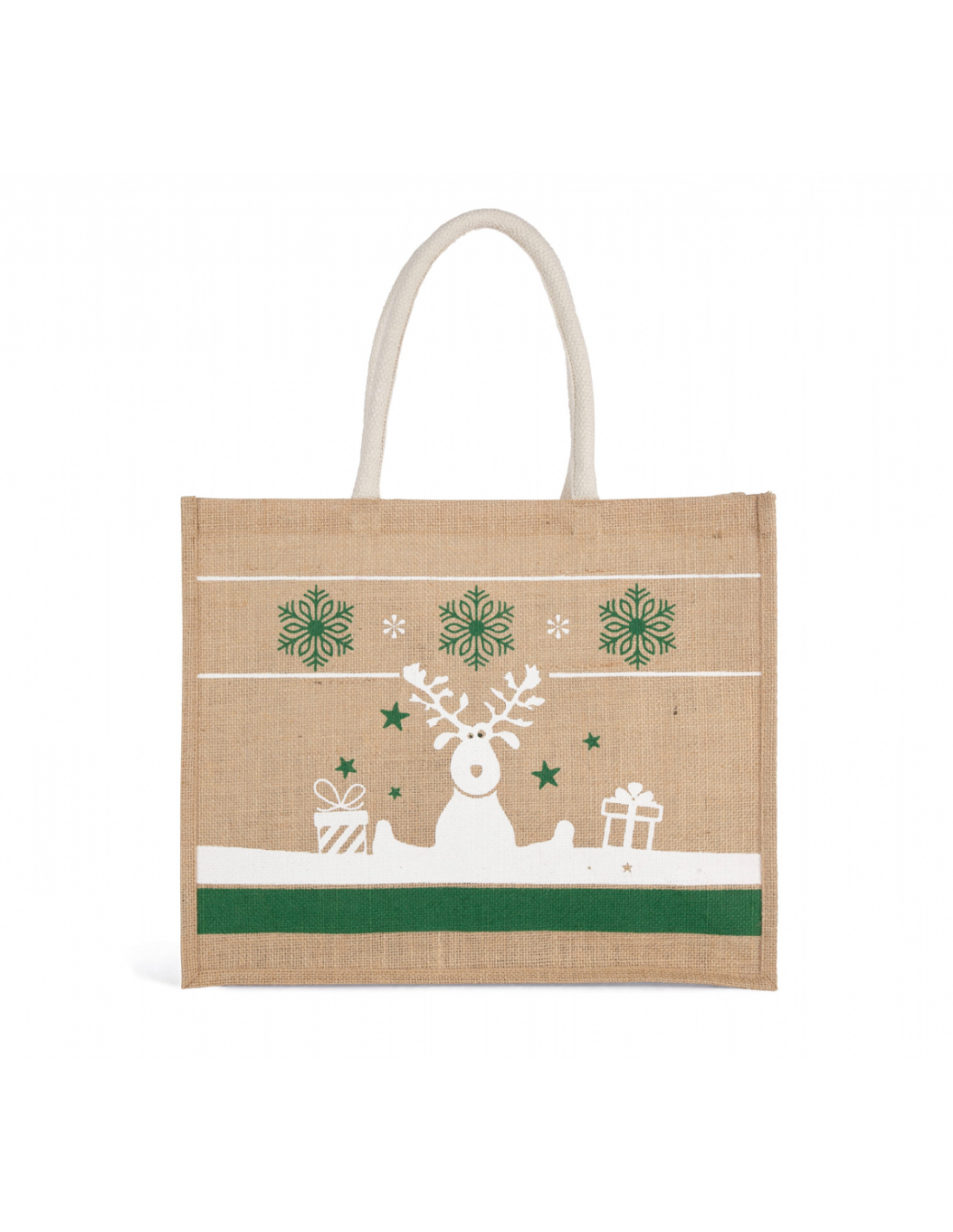Sac shopping avec motifs de Noël Sac shopping avec motifs de Noël