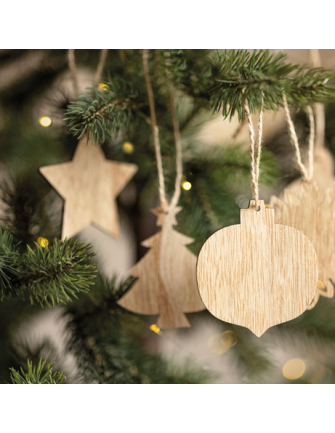 Décorations de Noël en bois 2
