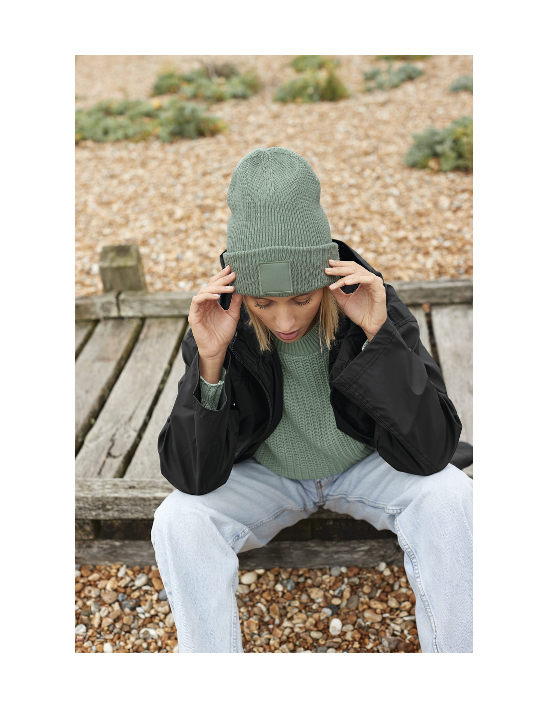 Bonnet large revers patch Bonnet large revers patch