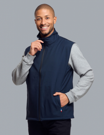 Bodywarmer softshell