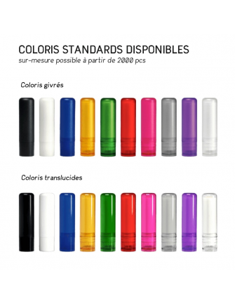 Stick à lèvres naturel vegan 2