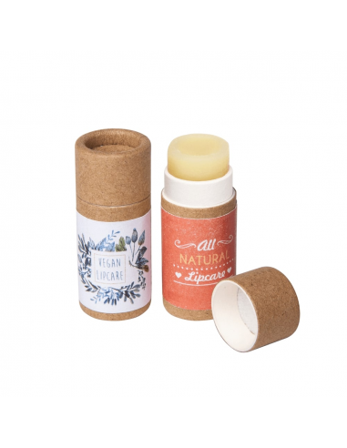 Mini stick à lèvres en carton