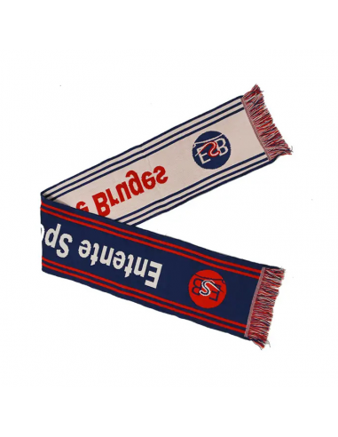 Écharpe supporter tissée