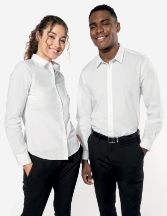 Chemise polycoton sans poche