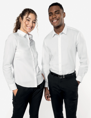 Chemise polycoton sans poche