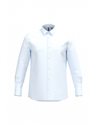 Chemise polycoton sans poche 2