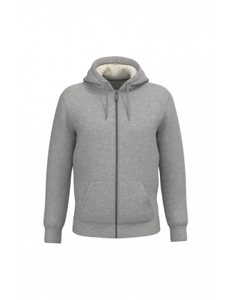 Sweat-shirt zippé doublé... 2