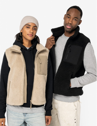 Bodywarmer sherpa Unisexe