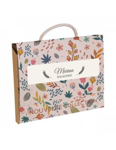 Valisette carton recyclé