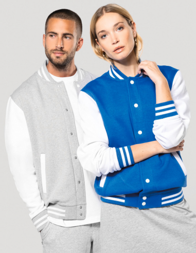 Blouson molleton Teddy unisexe