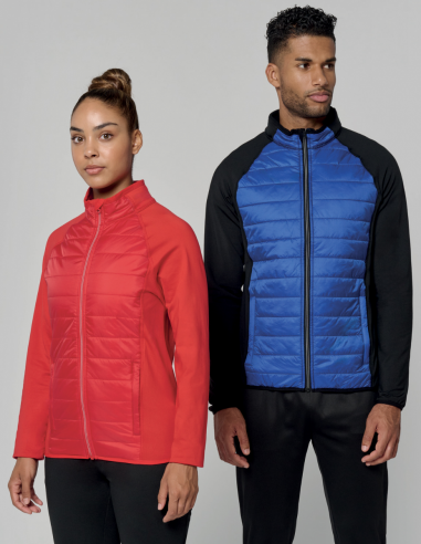 Veste sport bi-matière Unisexe