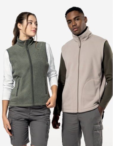 Gilet sans manches micropolaire