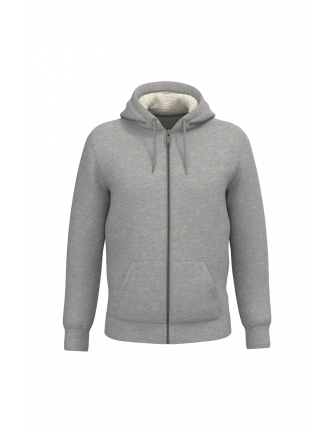 Sweat-shirt zippé doublé... 2