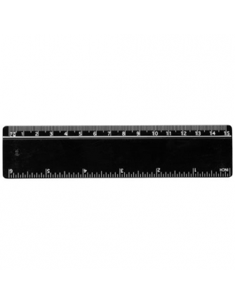 Règle en plastique 15 cm