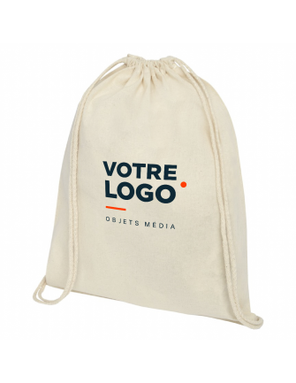 Sac à dos cordelettes coton