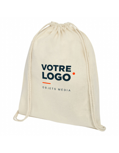 Sac à dos cordelettes coton