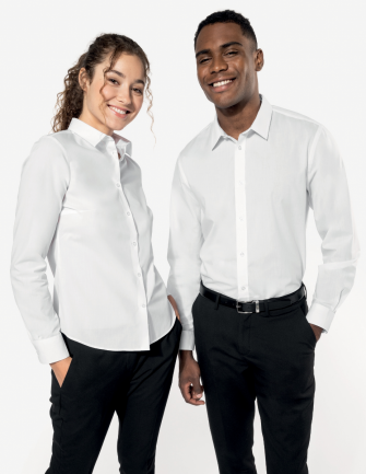 Chemise polycoton sans poche