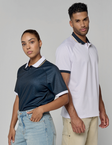 Maillot lifestyle à col polo Unisexe