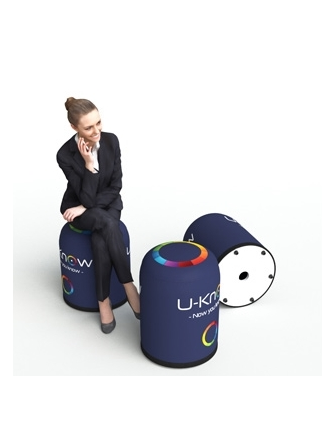 Pouf gonflable