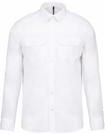 Chemise pilote manches longues 2