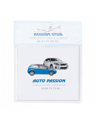 Porte-vignette autocollant