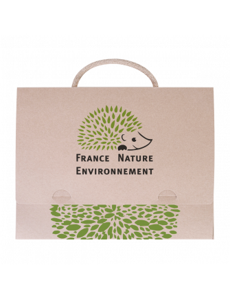 Valisette carton recyclé