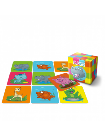 Jeu de mémo Les animaux...