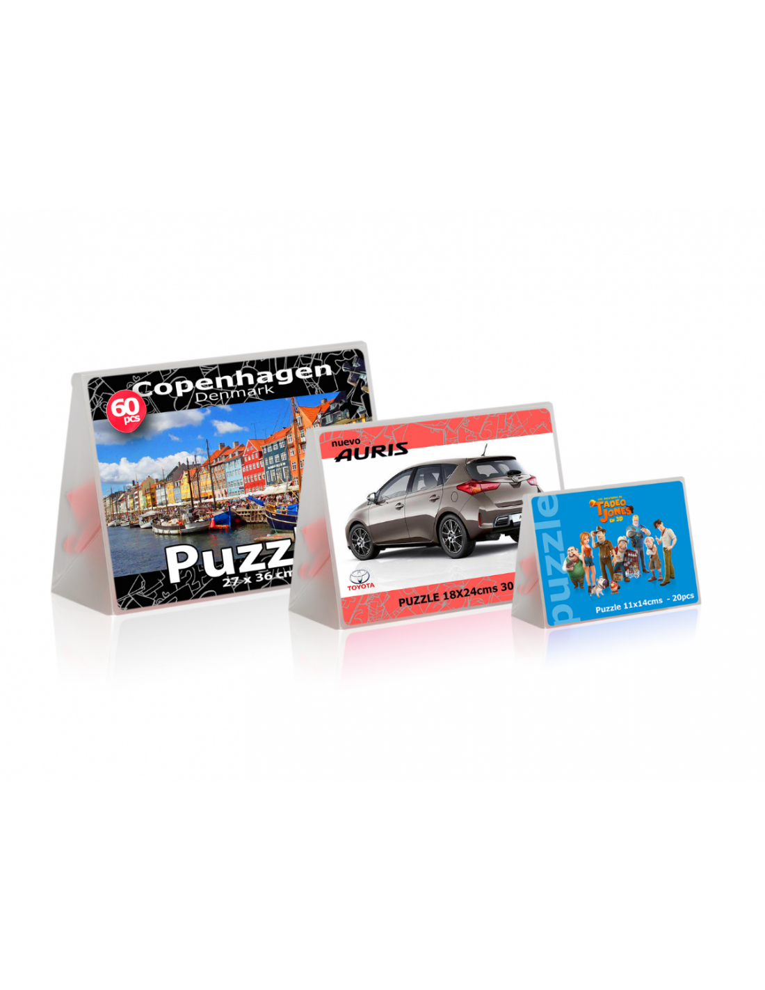 Puzzle sous pochette plastique